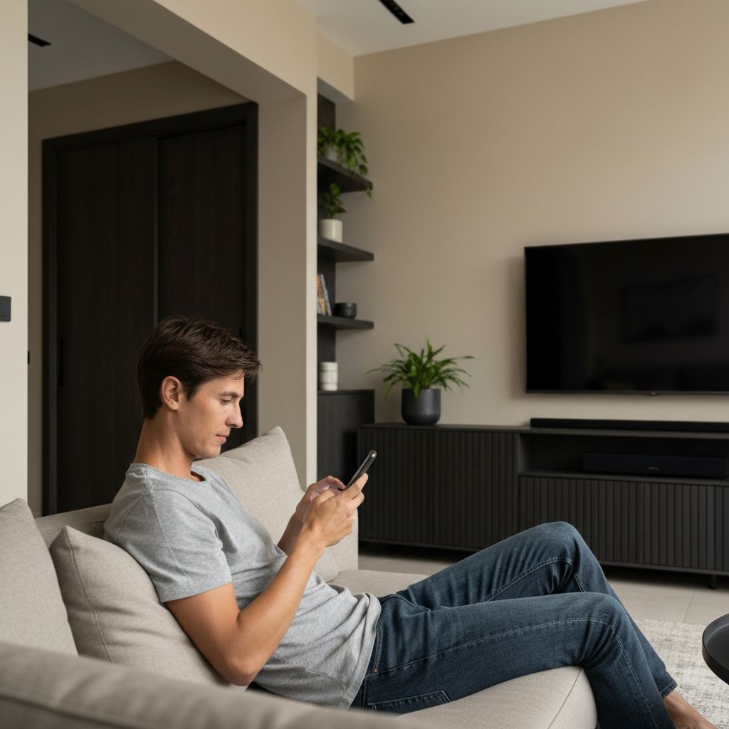 Control del hogar inteligente desde el celular